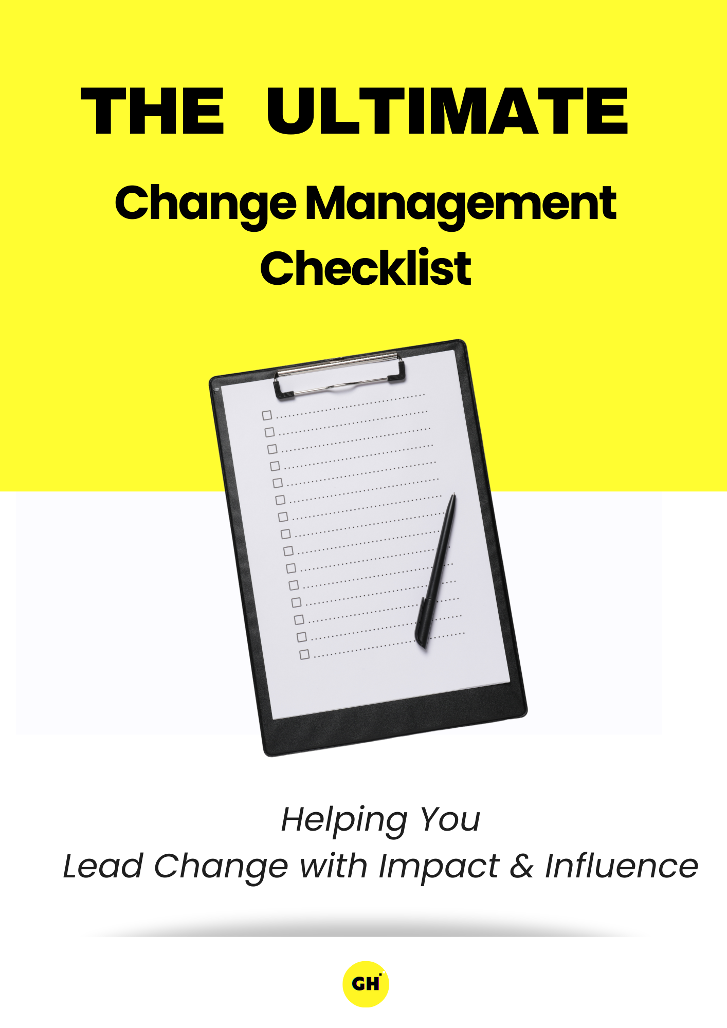 Change Manager checklist